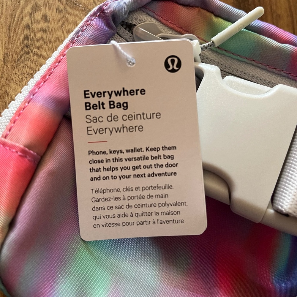 Lululemon Rainbow Everywhere Belt Bag - NWT - Picture 10 of 12